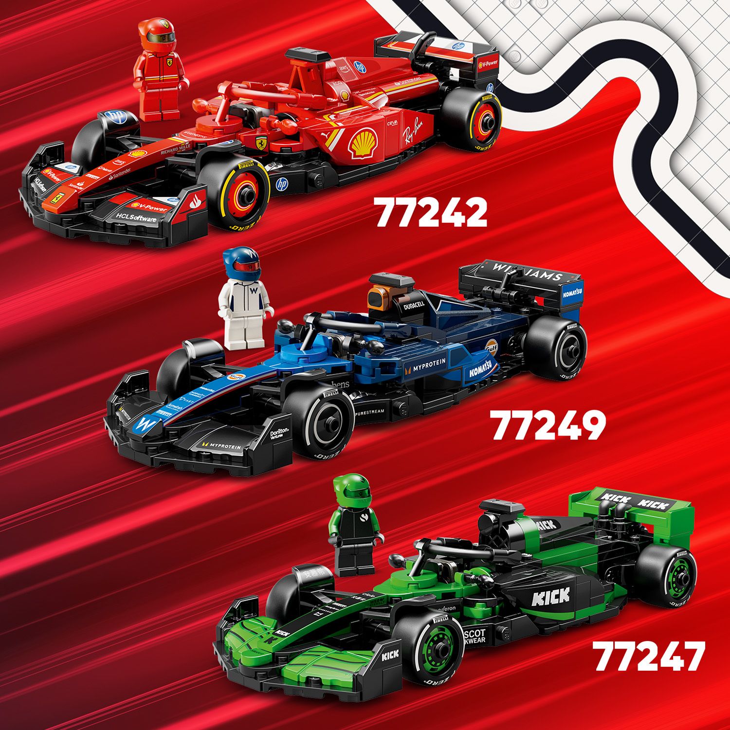 Jeszcze więcej szybkiej jazdy z F1®