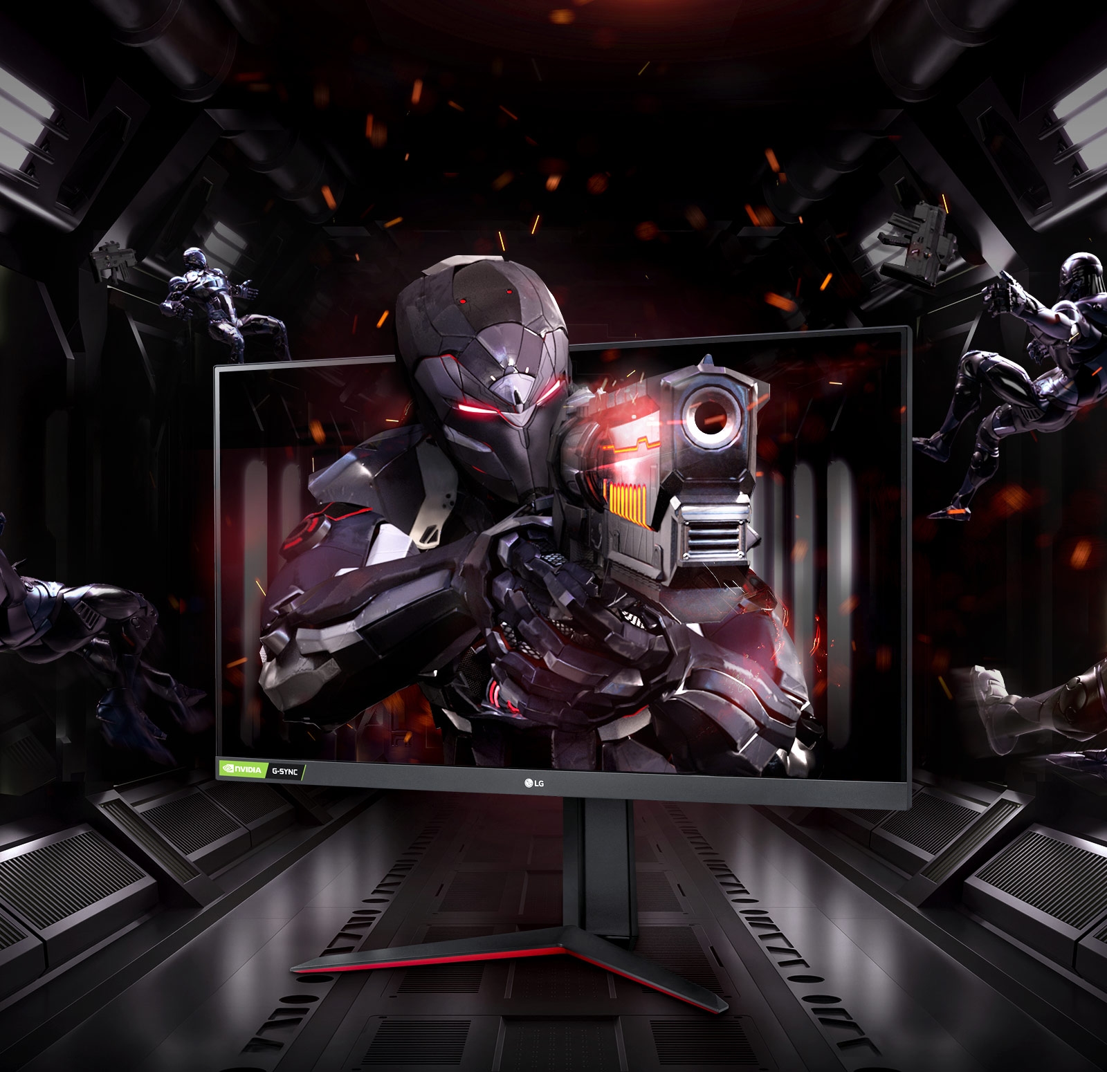 Monitor Lg Ultragear jako potężny sprzęt dla graczy