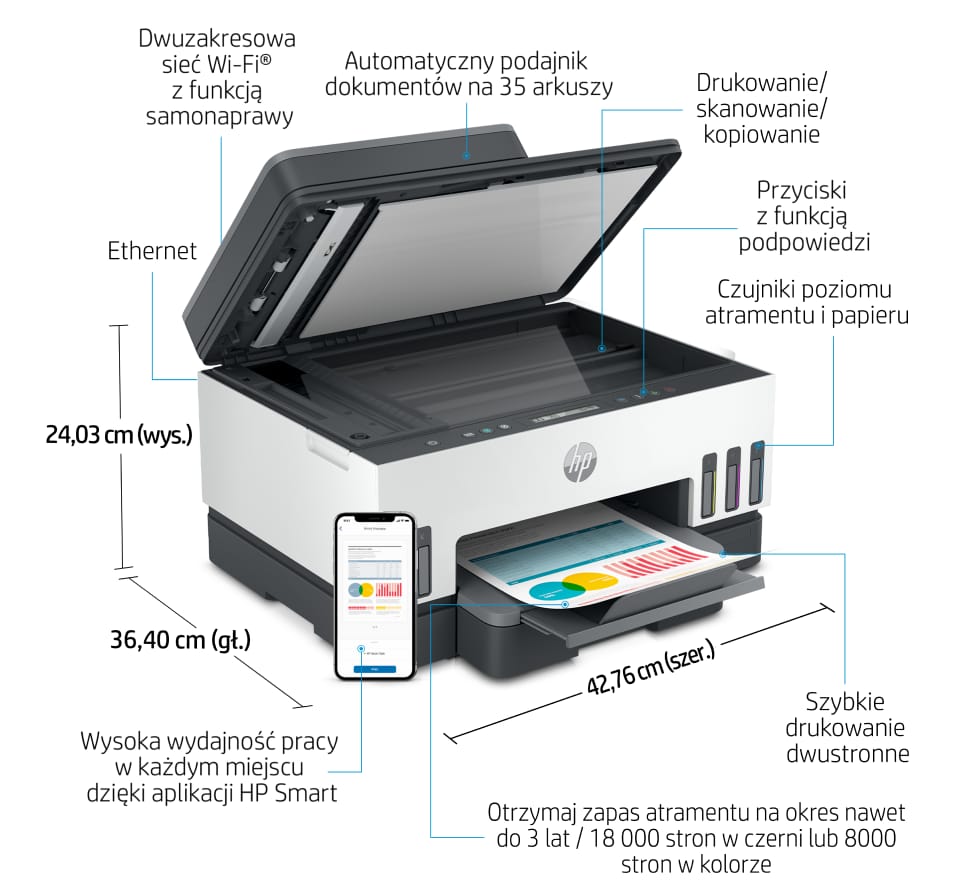 Image: HP Smart Tank 720/725 HP Smart Tank 720/725
