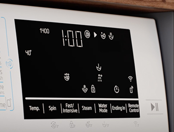Design duży LCD