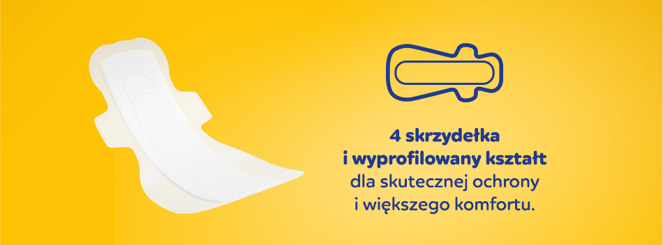 Dyskretne podpaski poporodowe ze skrzydełkami na noc