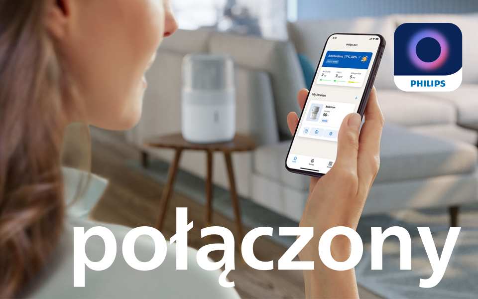Połączenie z aplikacją Air+ Połączenie z aplikacją Air+