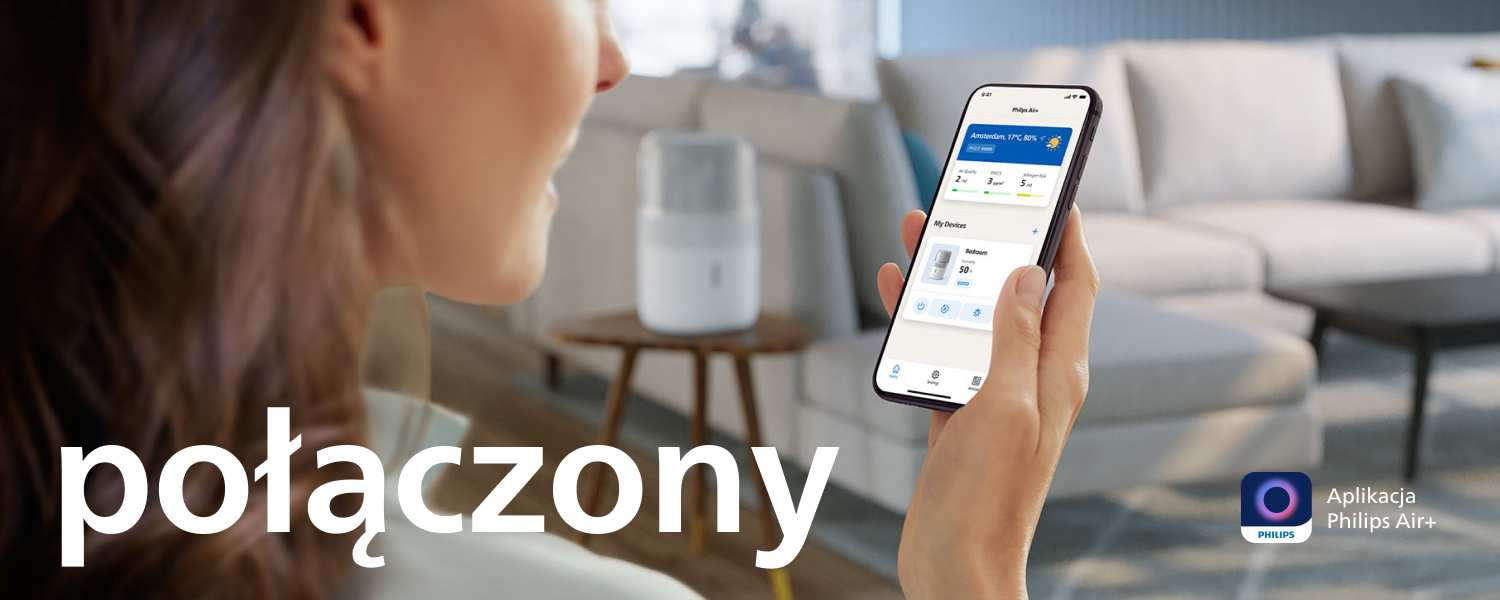 Połączenie z aplikacją Air+ Połączenie z aplikacją Air+