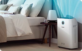 Philips Komfortowy i zdrowy poziom nawilżenia powietrza Philips Komfortowy i zdrowy poziom nawilżenia powietrza