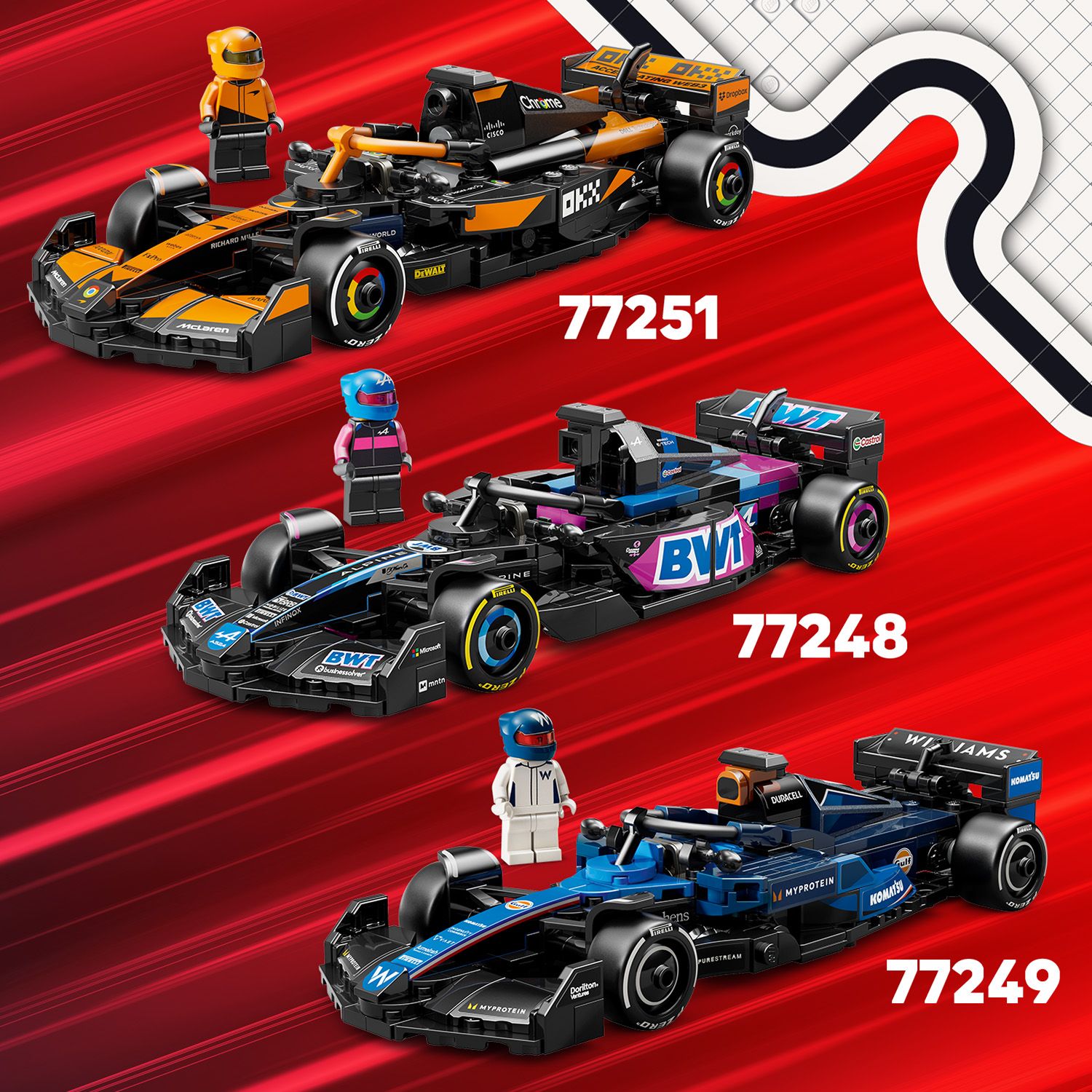 Jeszcze więcej szybkiej jazdy z F1®