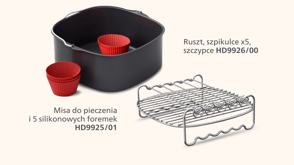 Więcej możliwości z akcesoriami Więcej możliwości z akcesoriami