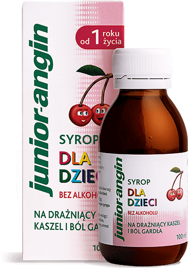 Opakowanie syropu junior-angin