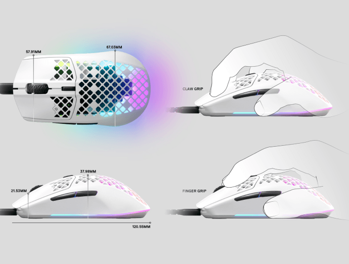 Image: SteelSeries Mouse Rival 3 Snow White SteelSeries Mouse Rival 3 Snow White