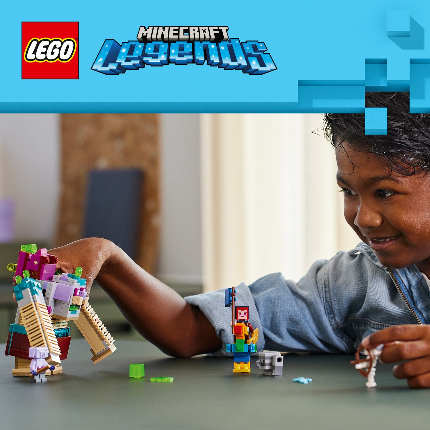 Zestaw Minecraft Legends® z Dewastatorem