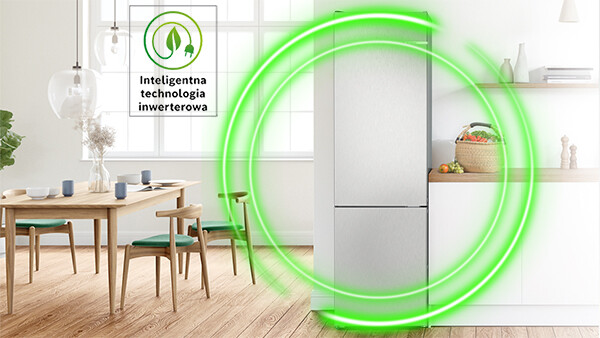 Inteligentna technologia inwerterowa to wyjątkowo cicha praca oraz trwałość i niezmiennie niskie zużycie energii