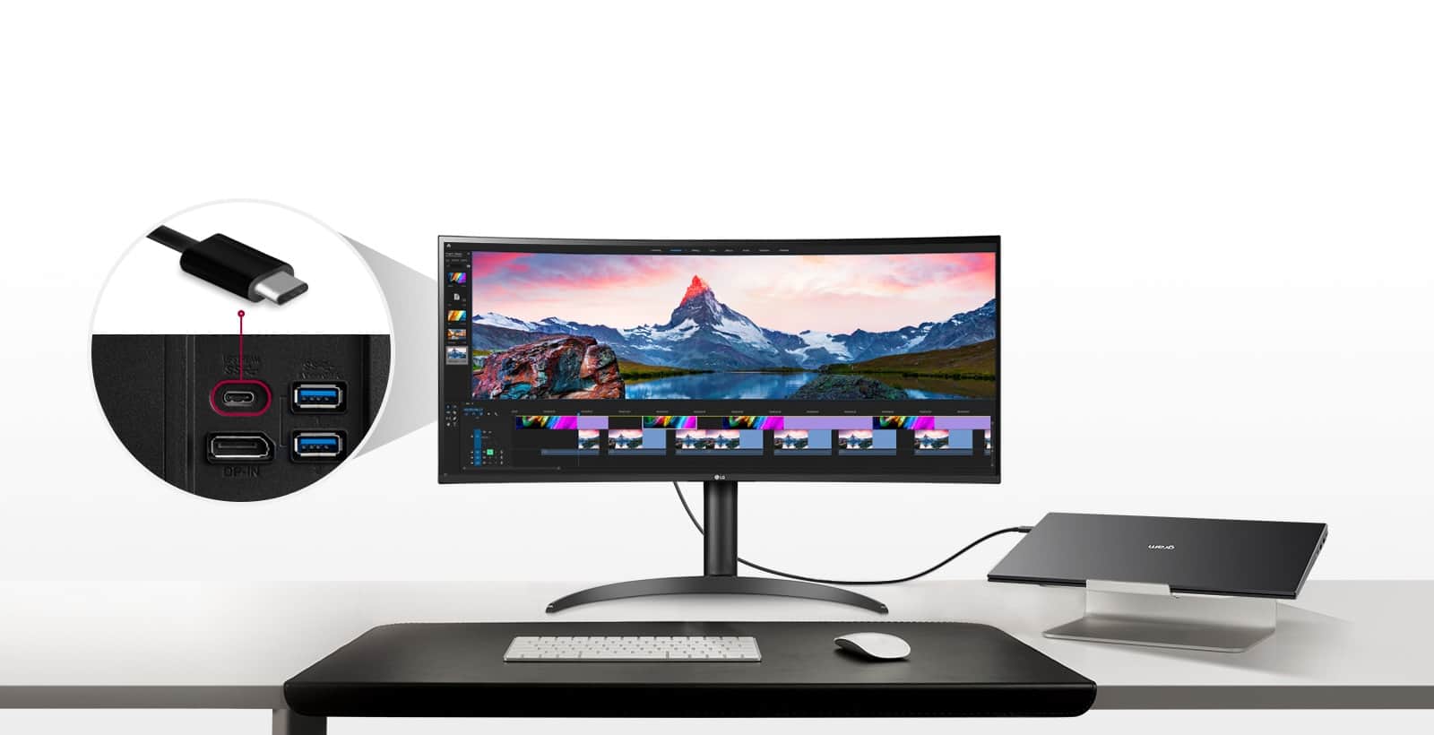 USB Type-C™ ułatwia sterowanie i łączenie z innymi urządzeniami