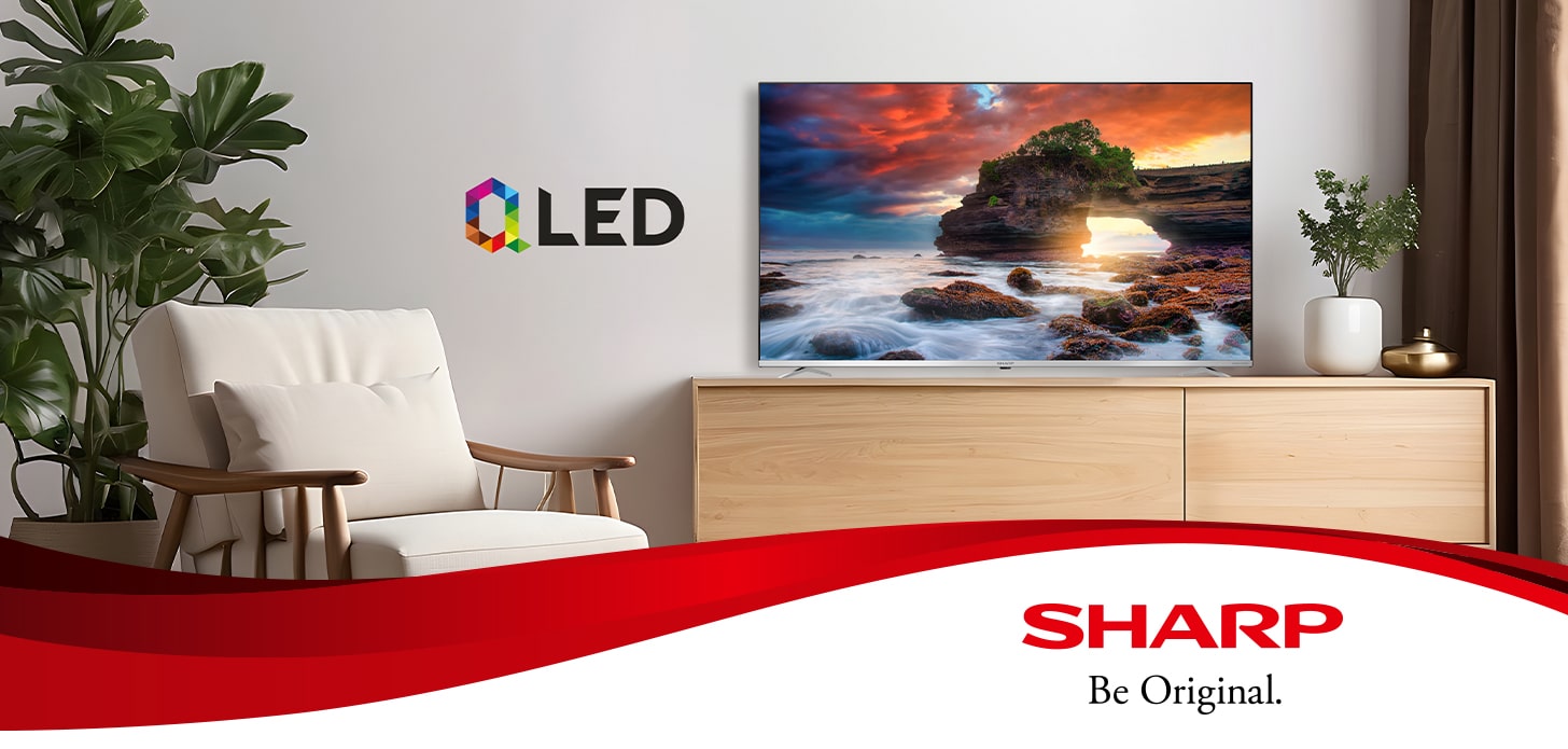 4K ULTRA HD QLED SHARP GOOGLE TV