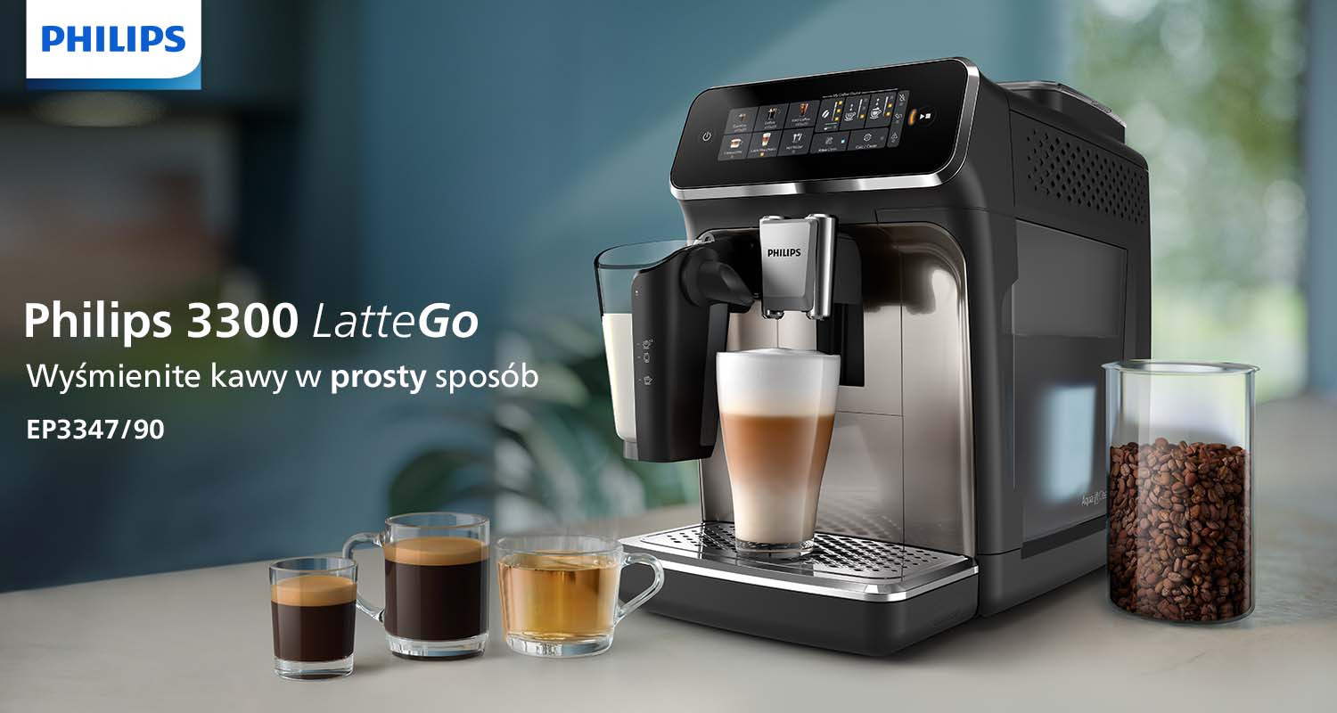 ekspres Philips LatteGo 3300 model EP3347/90 dostępny w porównywarce Ceneo ekspres Philips LatteGo 3300 model EP3347/90 dostępny w porównywarce Ceneo