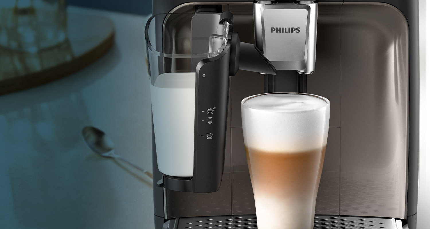 System LatteGo to pyszna pianka i łatwość czyszczenia systemu mlecznego System LatteGo to pyszna pianka i łatwość czyszczenia systemu mlecznego
