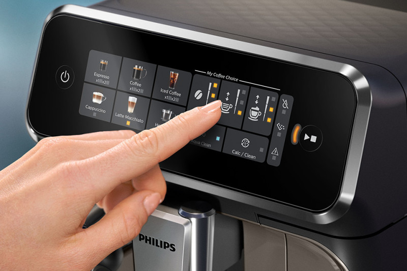 Intuicyjna obsługa ekspresu Philips Intuicyjna obsługa ekspresu Philips