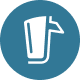Ikona systemu mlecznego LatteGo Ikona systemu mlecznego LatteGo