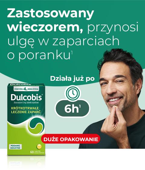 Duże opakowanie leku Dulcobis na zaparcia dostępne w porównywarce Ceneo bez recepty Duże opakowanie leku Dulcobis na zaparcia dostępne w porównywarce Ceneo bez recepty