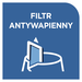 Wyjmowany i nadający się do mycia filtr antywapienny