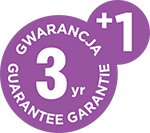 3 lat gwarancji