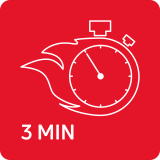 Nagrzew w 3 min. Nagrzew w 3 min.