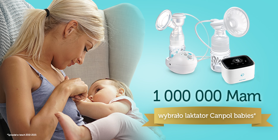 1 milion Mam wybrało laktator Canpol babies