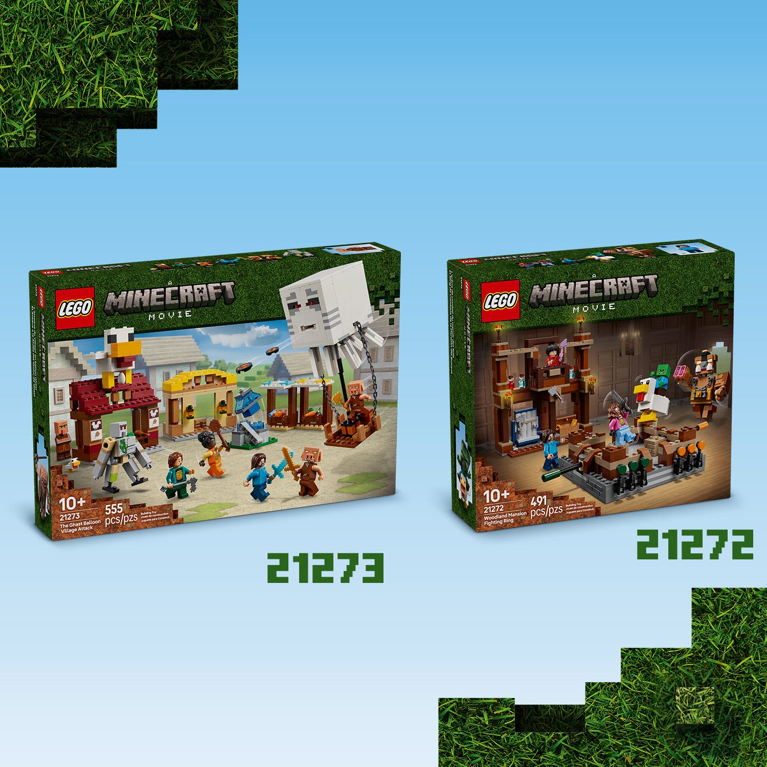 Świat LEGO® Minecraft® pobudza wyobraźnię