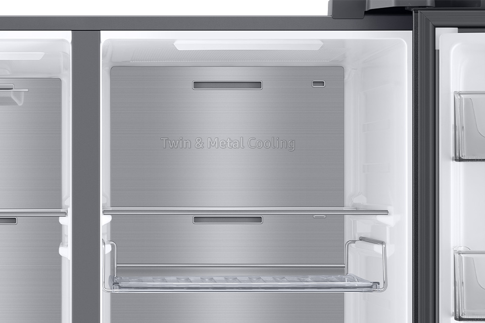 Minimalna utrata zimna dzięki panelowi Metal Cooling Minimalna utrata zimna dzięki panelowi Metal Cooling