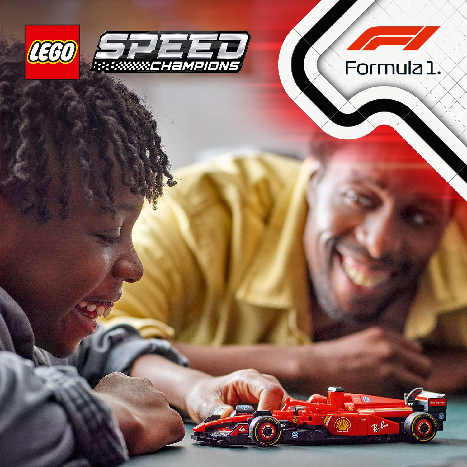 Zestaw z Ferrari Formuły 1® w stylu LEGO®