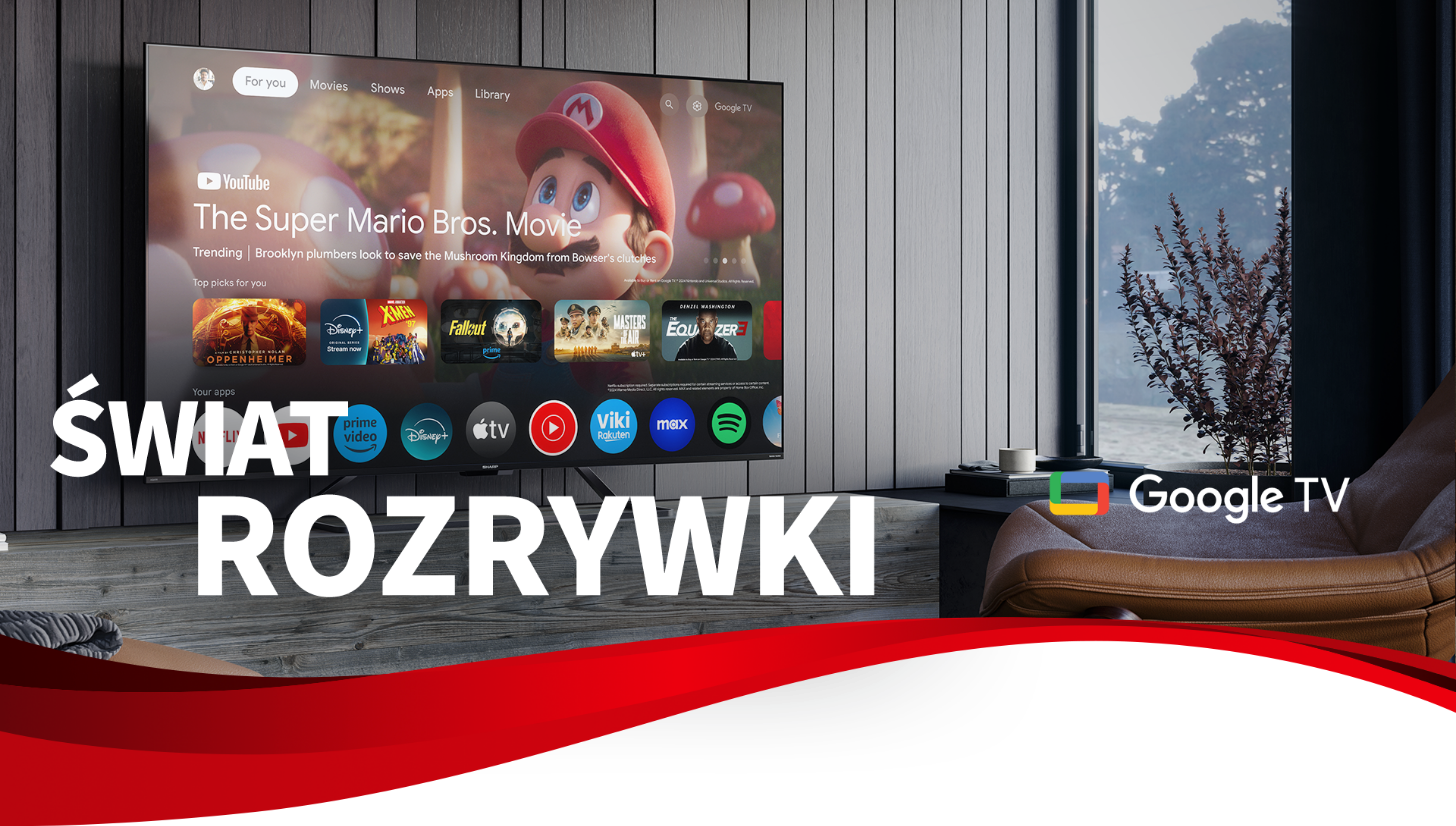 4K ULTRA HD QLED SHARP GOOGLE TV
