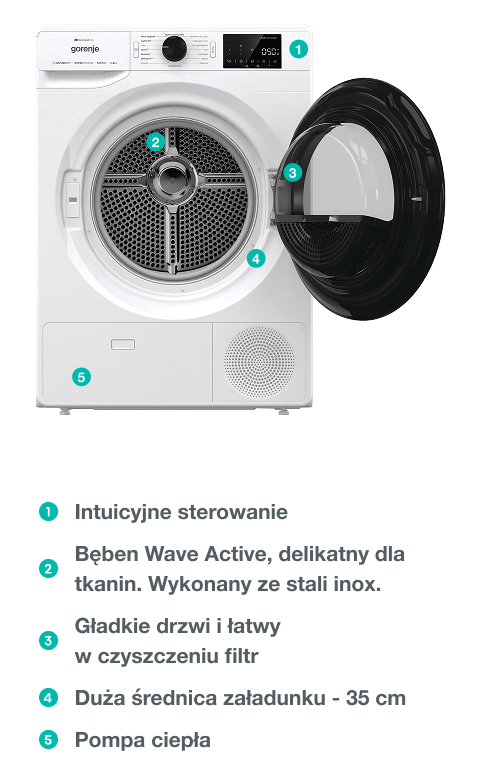 Image: GORENJE LAUNDRY DPNE83GNLWIFI-PL GORENJE LAUNDRY DPNE83GNLWIFI-PL