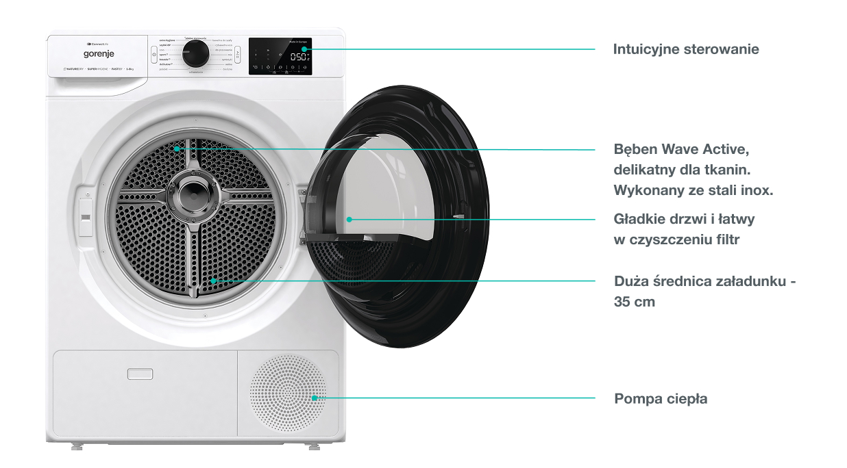 Image: GORENJE LAUNDRY DPNE83GNLWIFI-PL GORENJE LAUNDRY DPNE83GNLWIFI-PL
