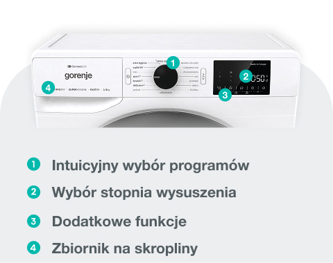 Image: GORENJE LAUNDRY DPNE83GNLWIFI-PL GORENJE LAUNDRY DPNE83GNLWIFI-PL