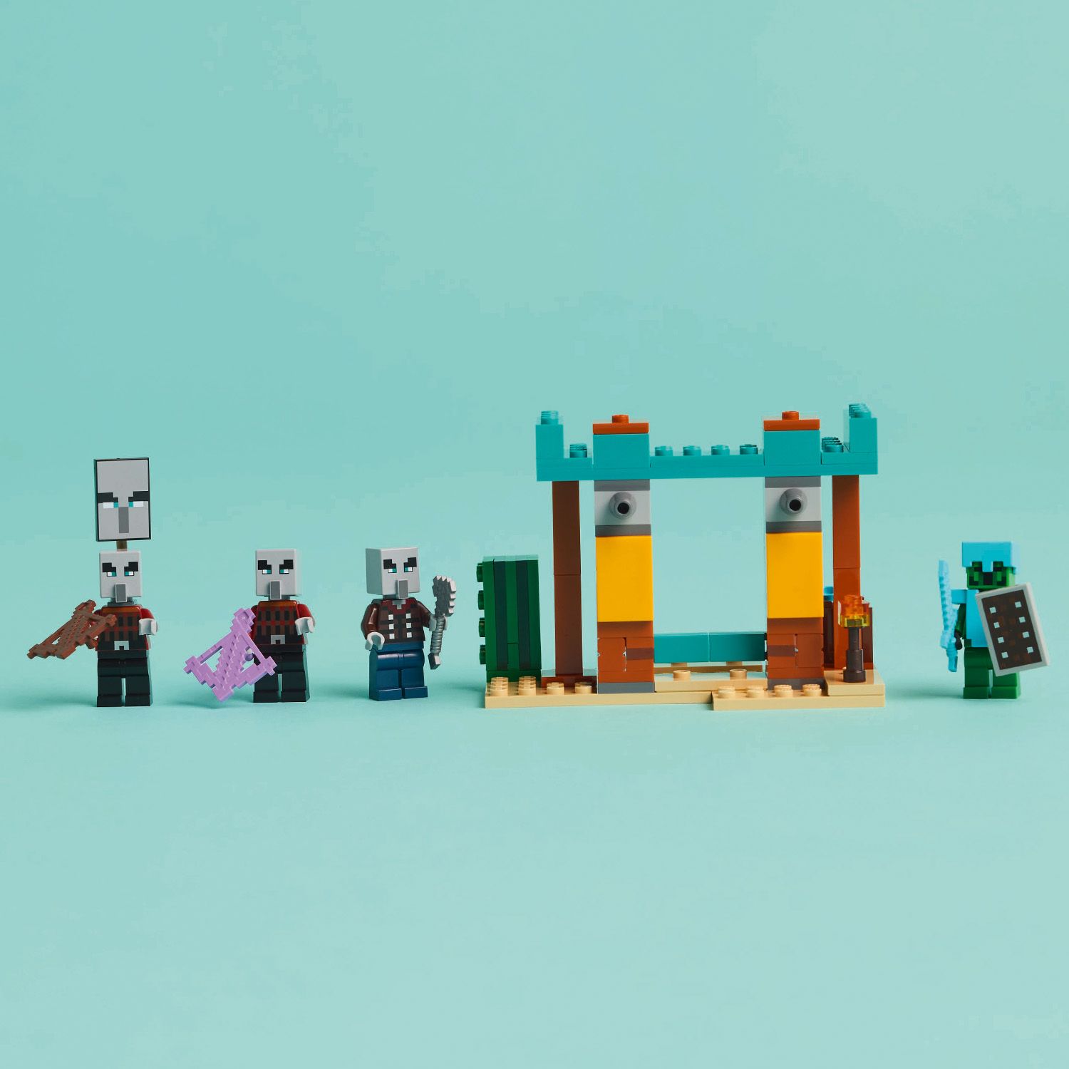 Minizestaw Minecraft® pełen akcji