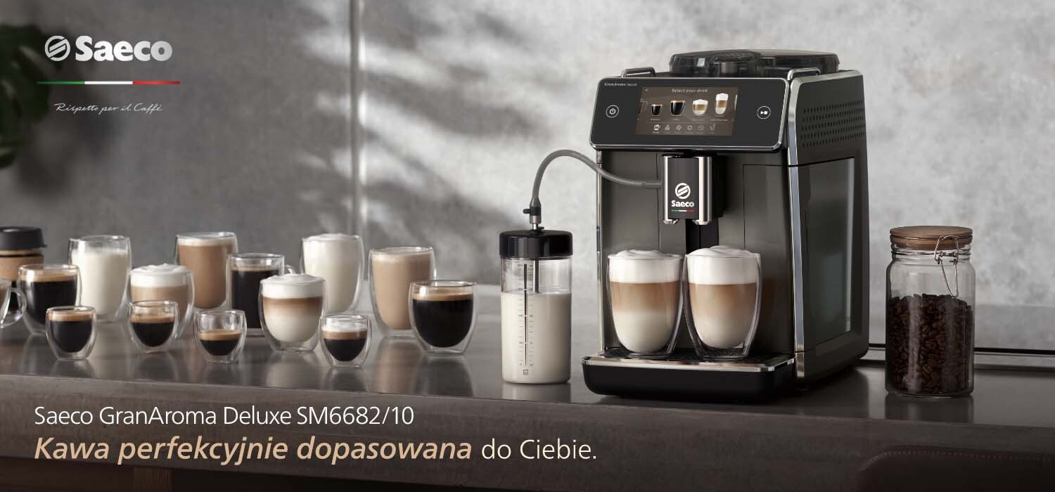 Saeco GranAroma Deluxe model SM6682/10 dostępny na stronie Ceneo Saeco GranAroma Deluxe model SM6682/10 dostępny na stronie Ceneo
