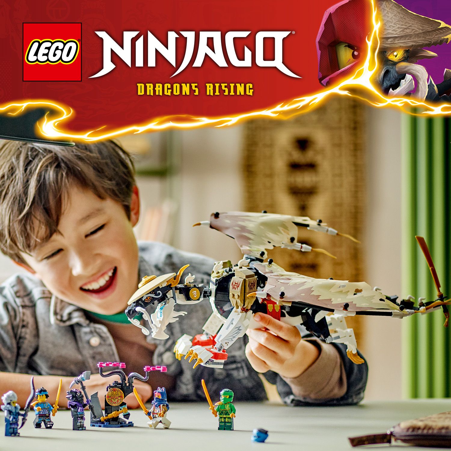 Wypasiony zestaw LEGO® NINJAGO® ze smokiem