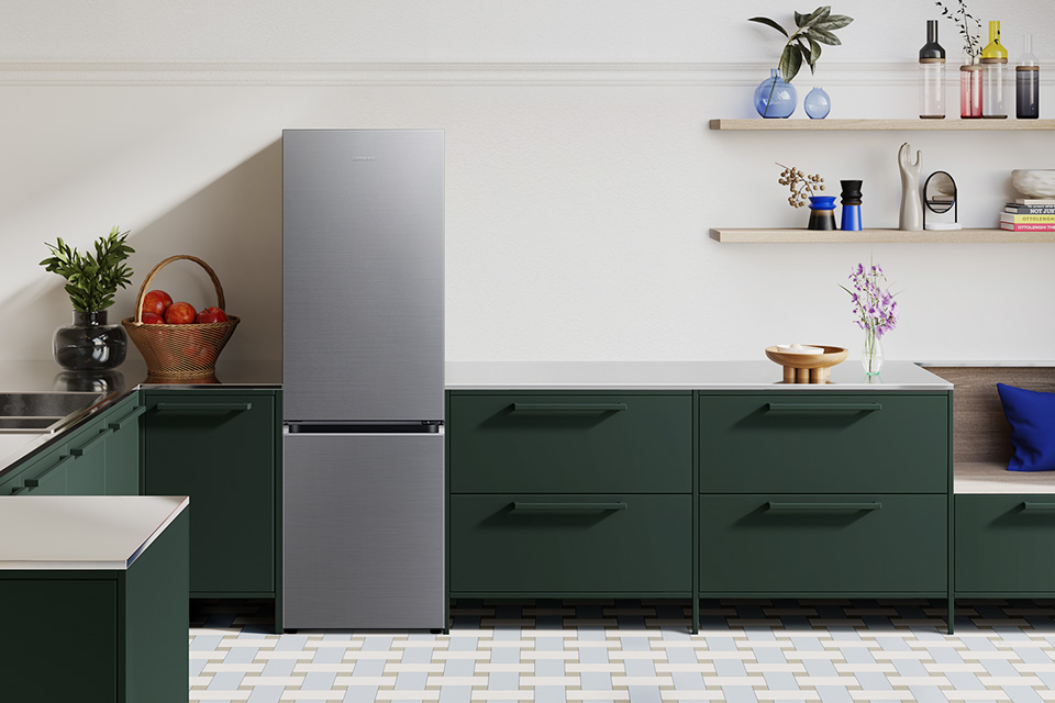 Lodówka Samsung Combi AI RB34C603CS9 Lodówka Samsung Combi AI RB34C603CS9
