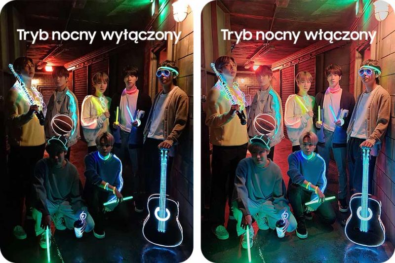 Samsung Jasne zdjęcia nocne Samsung Jasne zdjęcia nocne