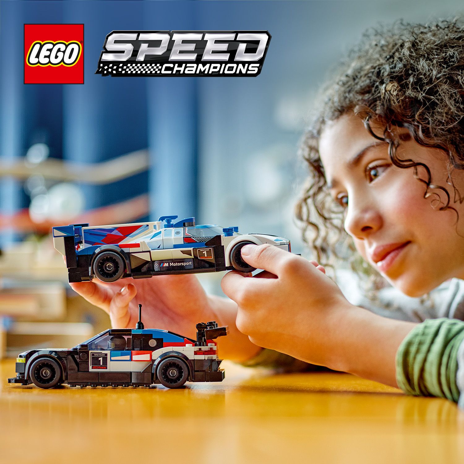 Zestaw LEGO® z dwiema wyścigówkami BMW