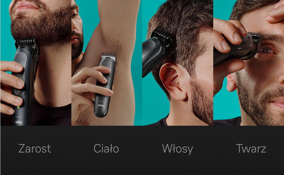 Zarost. Ciało. Włosy. Twarz.
