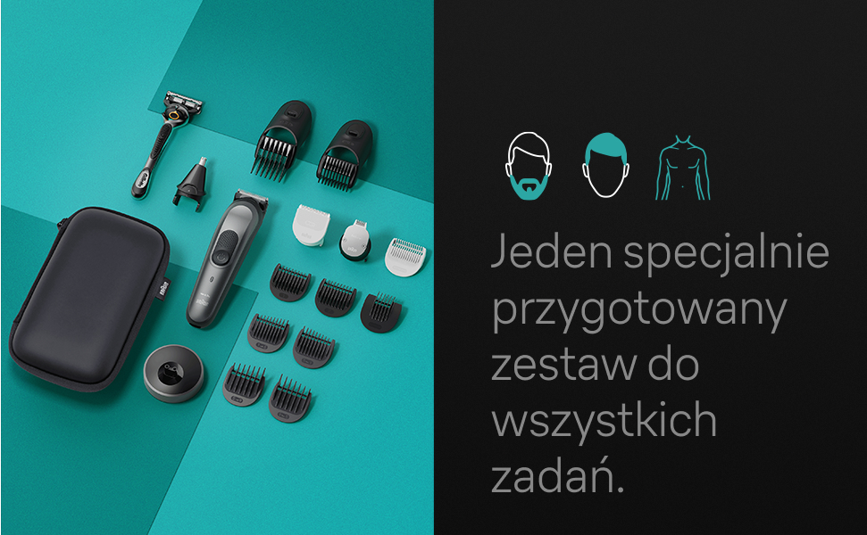 Jeden specjalnie przygotowany zestaw do wszystkich zadań.