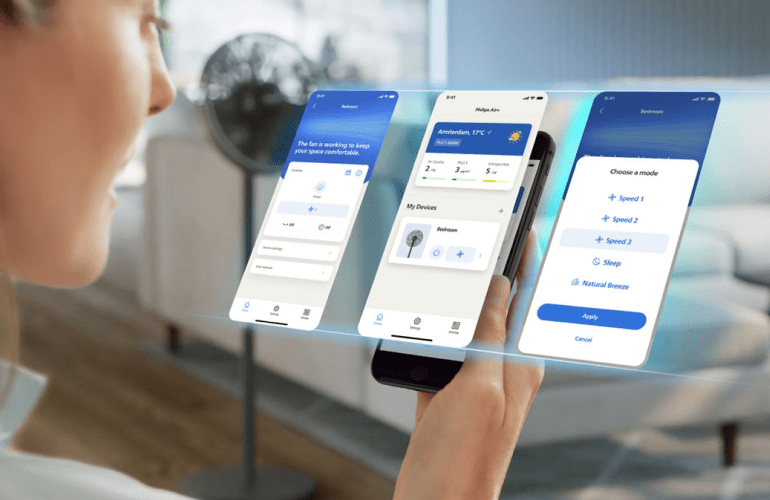 Aplikacja mobilna Air+ Aplikacja mobilna Air+