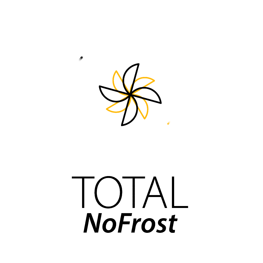 Total No Frost z metalową ścianą Multiflow