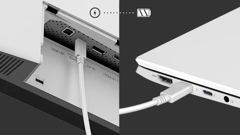 Wyraża funkcję dostarczania mocy przez port USB Type-C.