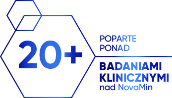 Poprarte ponad 20+ badaniami klinicznymi nad NovaMin