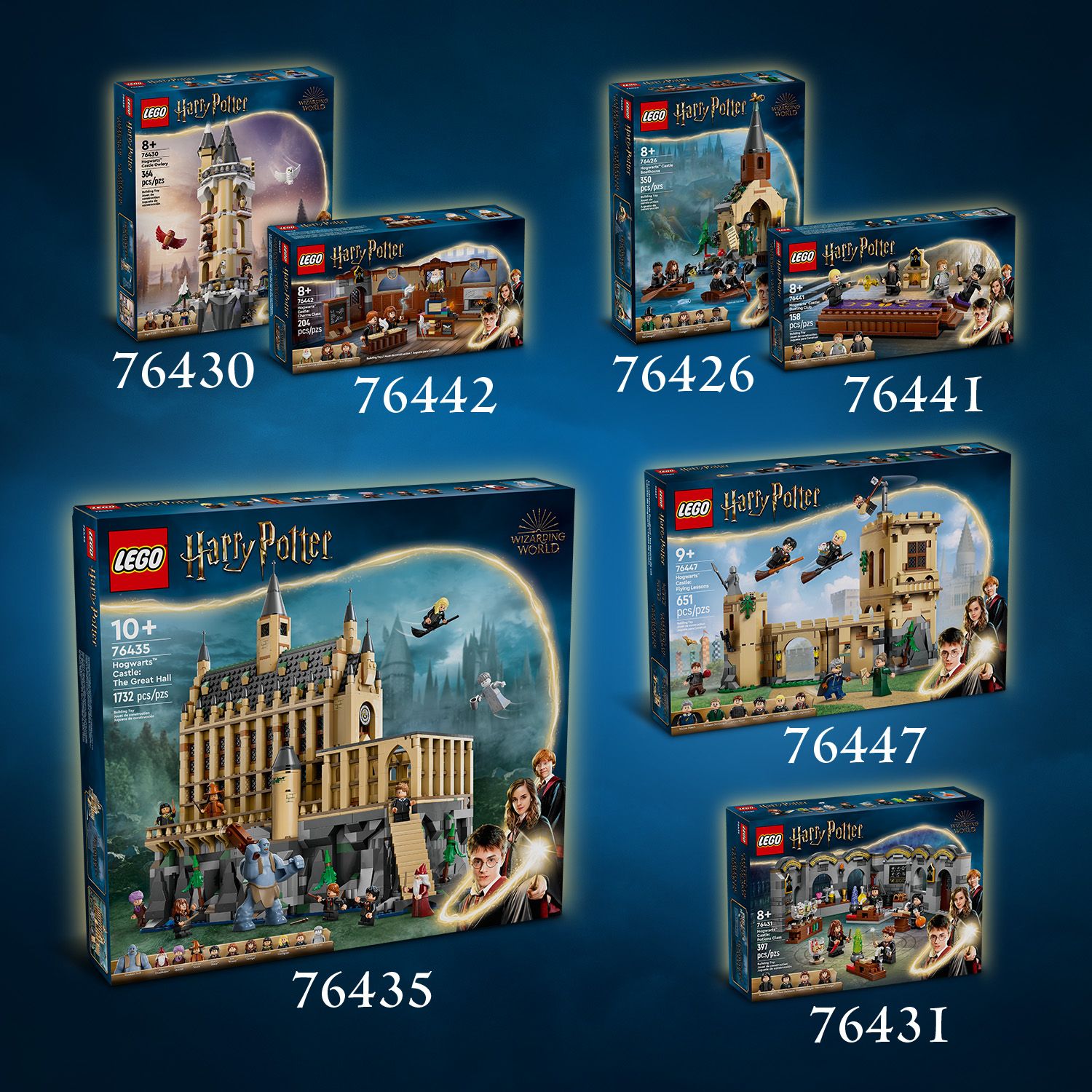 Część kolekcji z serii LEGO® Harry Potter™