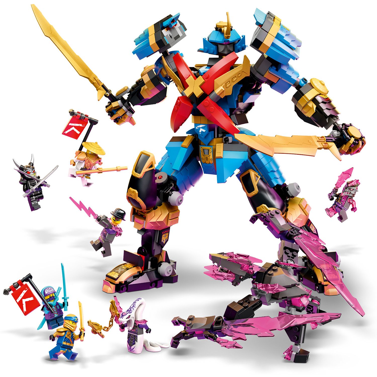 Ożyw sceny z NINJAGO®: Crystallized w domu!