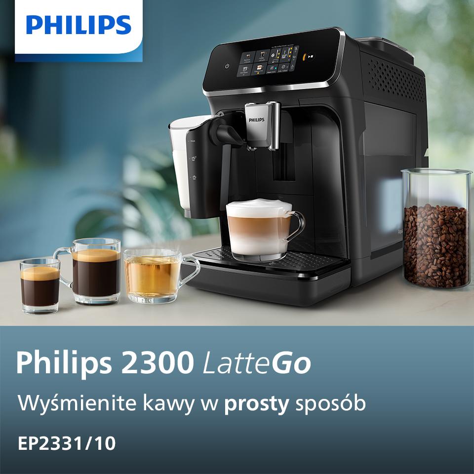 Ekspres Philips LatteGo 2300 dostępny na stronie Ceneo Ekspres Philips LatteGo 2300 dostępny na stronie Ceneo