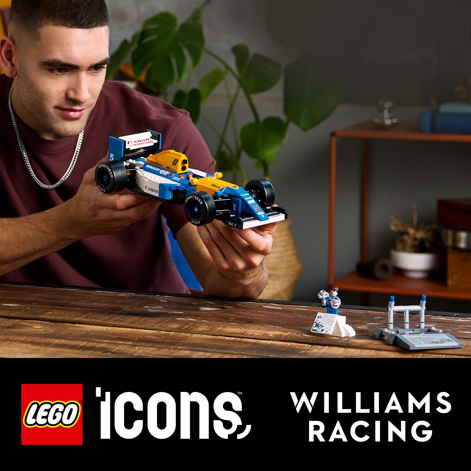 Replika LEGO® bolidu F1 dla dorosłych