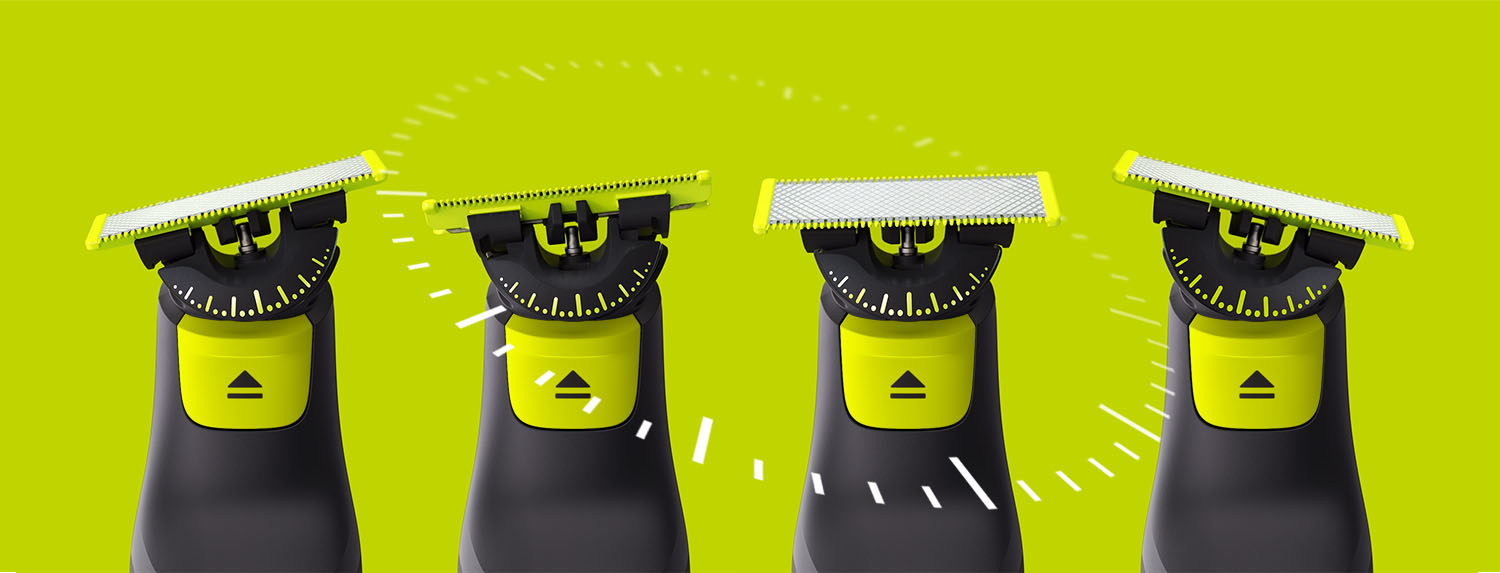 Philips Ostrze 360 - technologia dopasowująca się do kształtu twarzy Philips Ostrze 360 - technologia dopasowująca się do kształtu twarzy