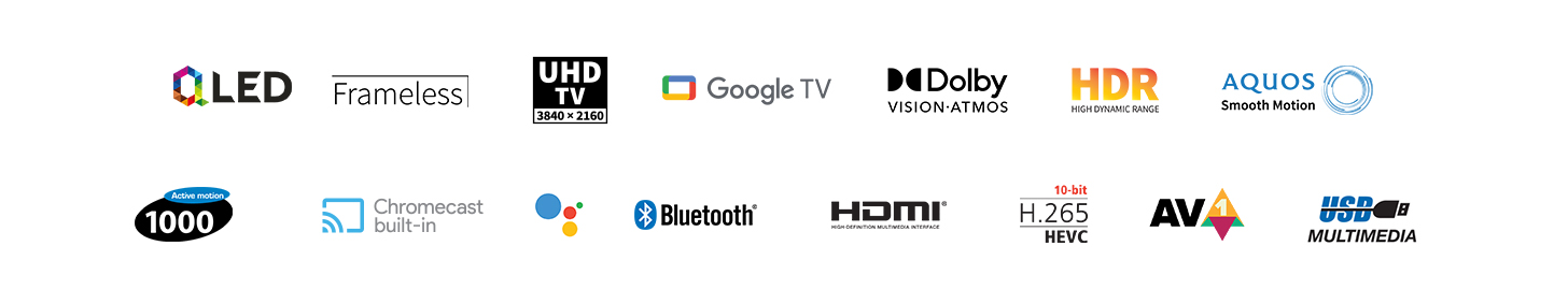 4K ULTRA HD LED SHARP GOOGLE TV